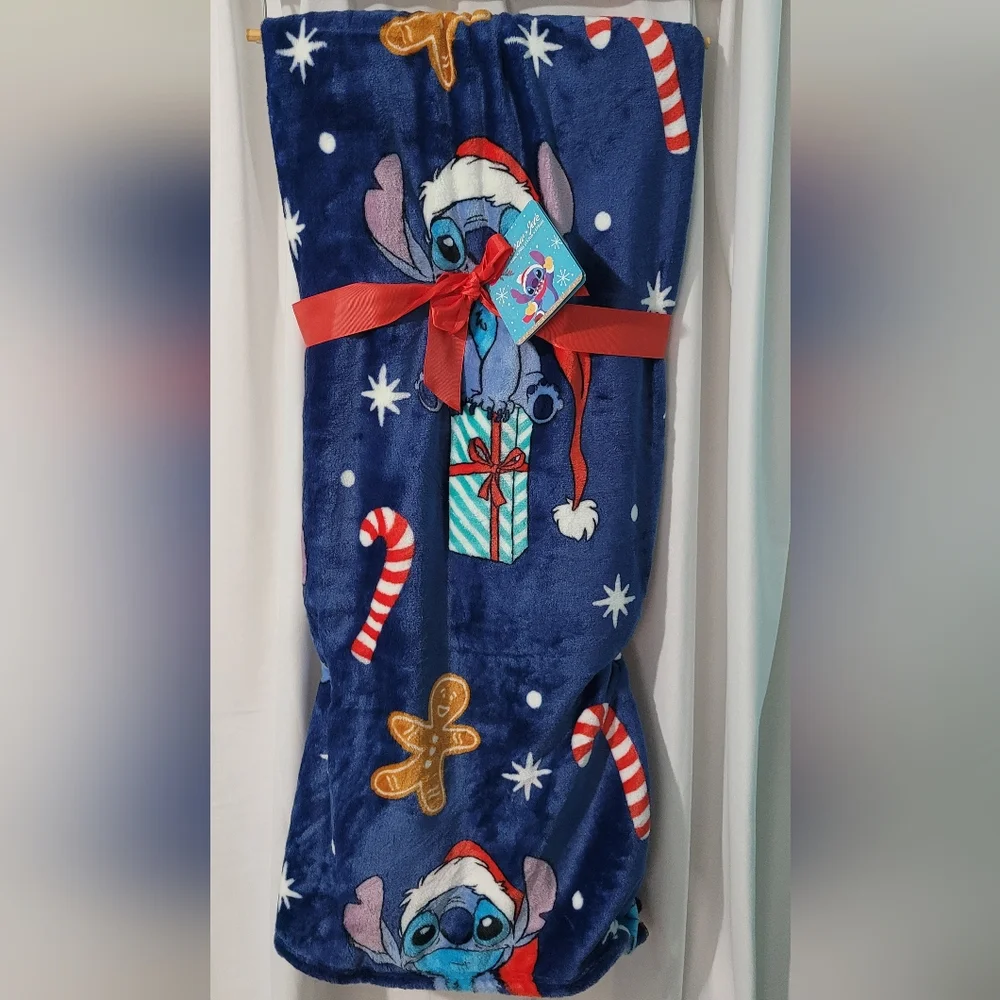 💙 Stitch Christmas Blanket 🎄